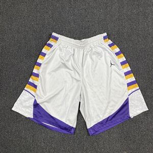 Nike Shorts Lakers Colors Basketball Shorts Drawstring Jumpman Men’s Size Medium